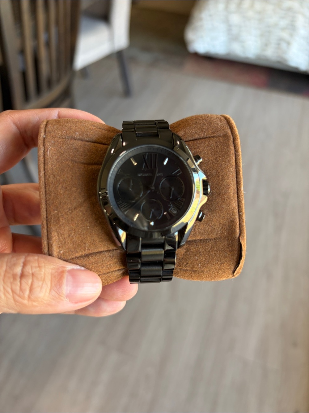 Women’s Michael Kors MK6058 Black Bradshaw Chronograph Watch